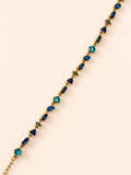 Collier NALY Or bleu – détail complémentaire