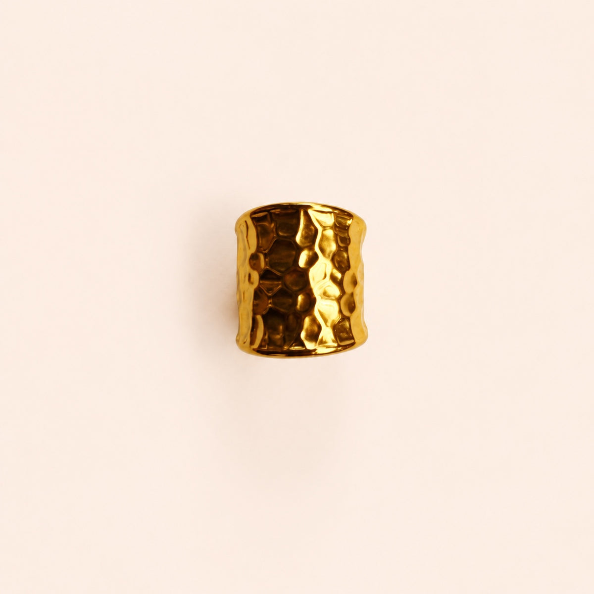 Bague large ORÉA Or sur fond clair